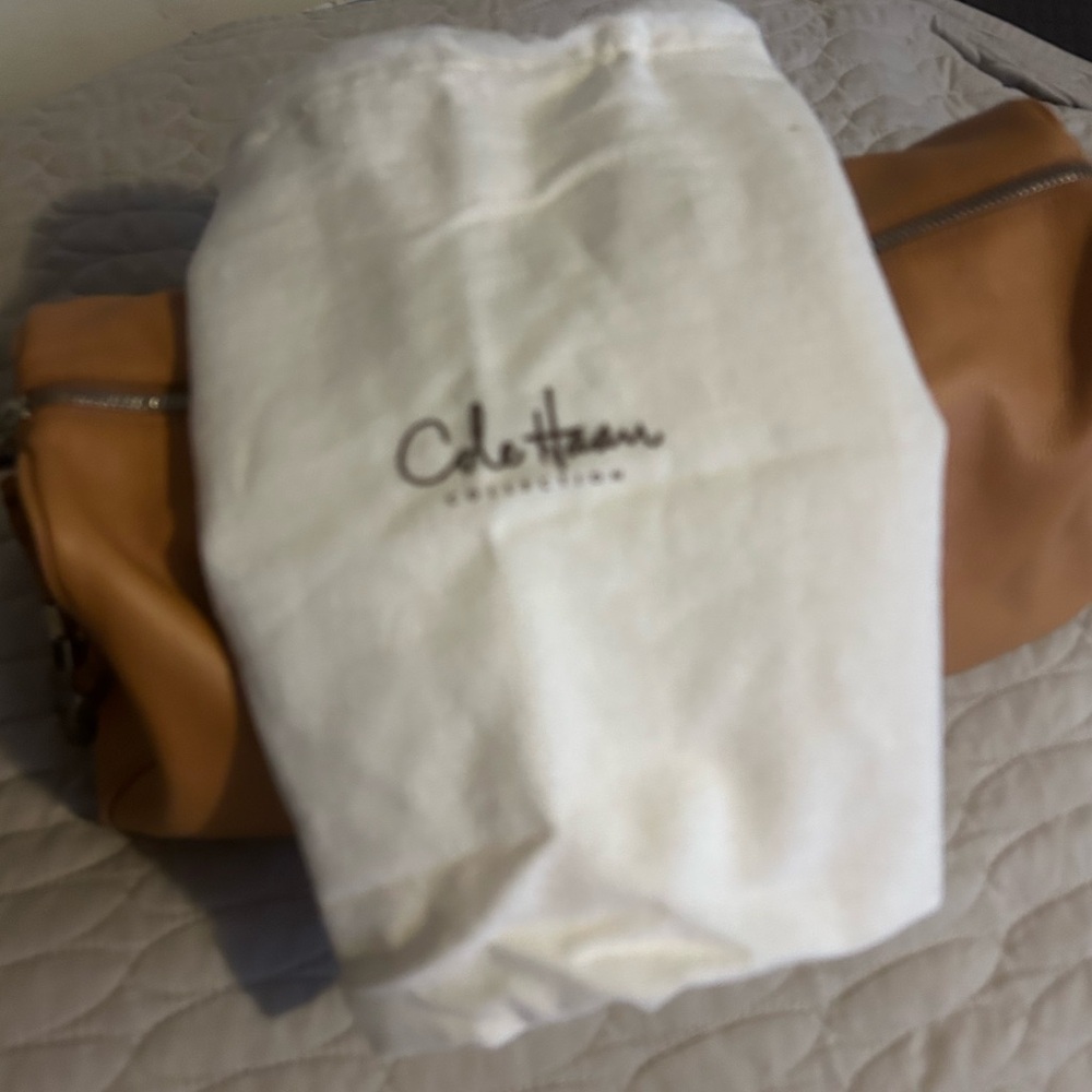 Vintage Cole Hann Leather Bag - Picture 8 of 11